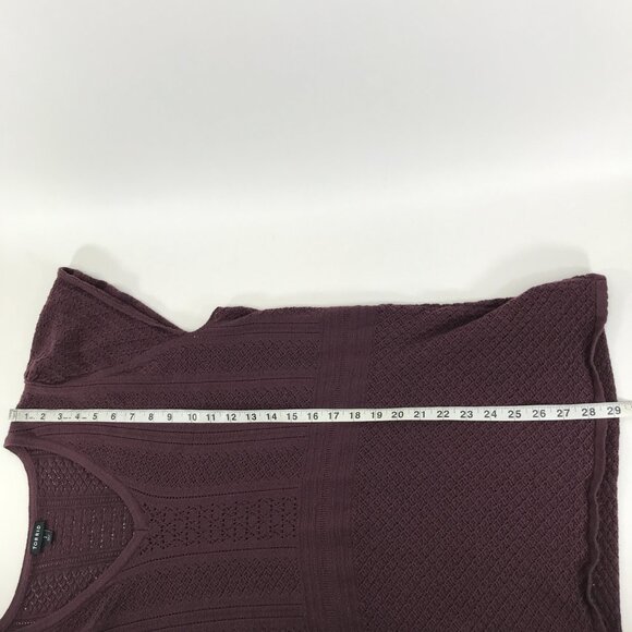Torrid Everyday Soft Pullover Pointelle Sweater Women's Plus Size 2/2X Sassafras - Picture 7 of 12